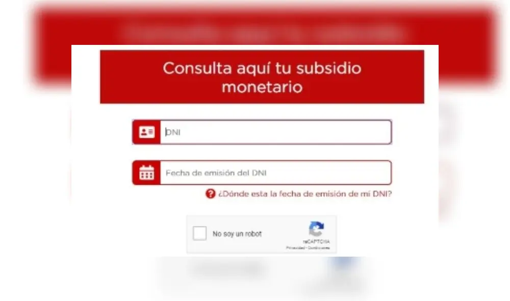 Bono rural: Así se realiza el paso a paso para saber si accedes al subsidio Bono rural: Así se realiza el paso a paso para saber si accedes al subsidio