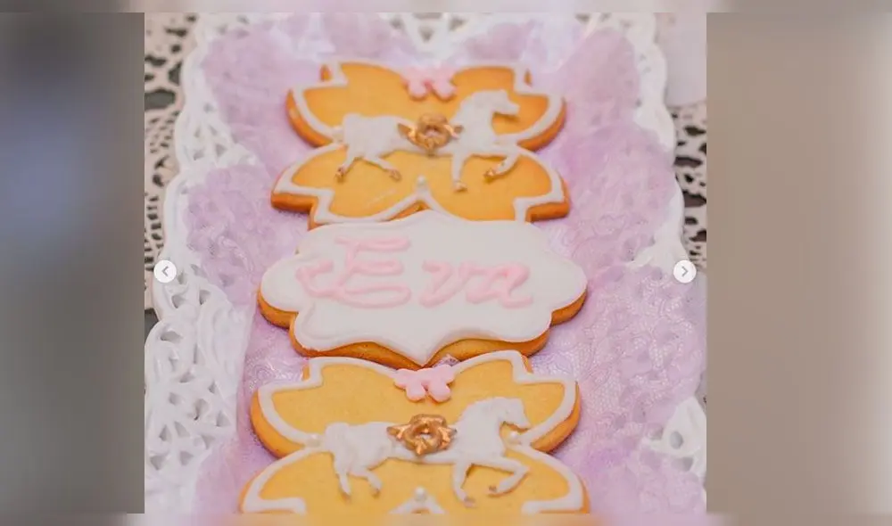 María Grazia Gamarra compartió video de lo que fue el bautizo de su hija Eva