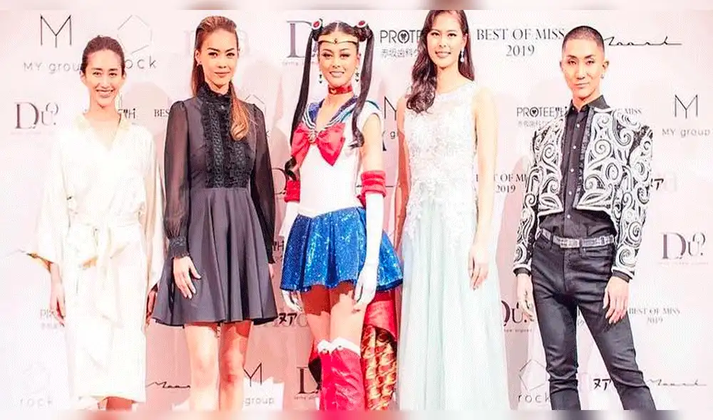 Miss Japón sorprende con traje de Sailor Moon en el Miss Universo