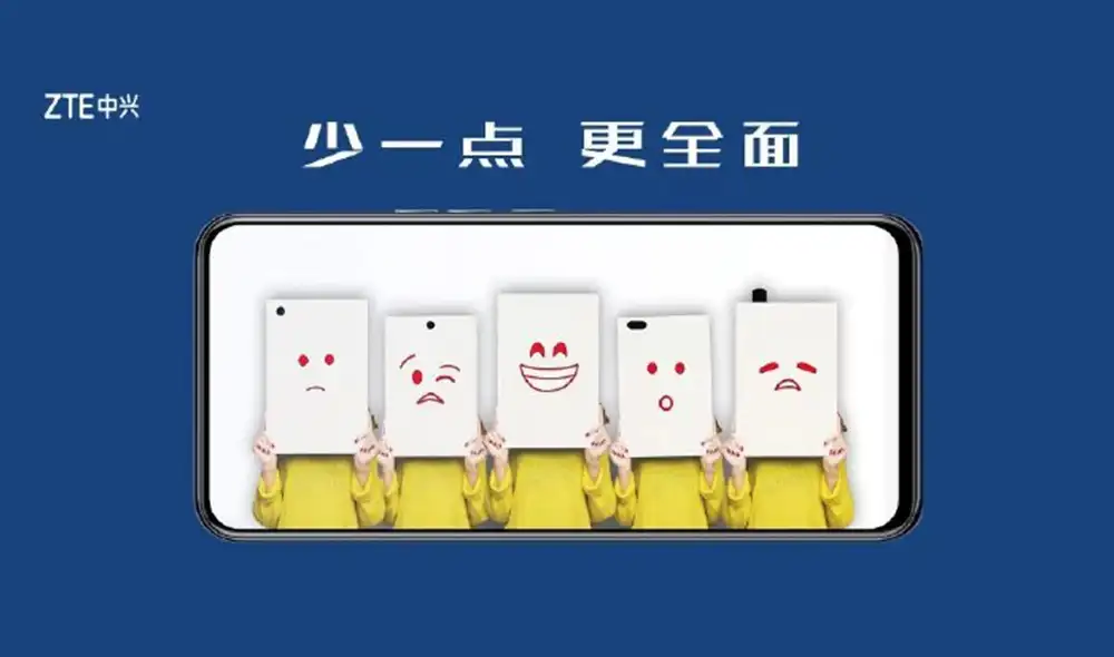 Afiche publicado por Ni Fei, presidente de dispositivos móviles de la compañía. | Foto: ZTE