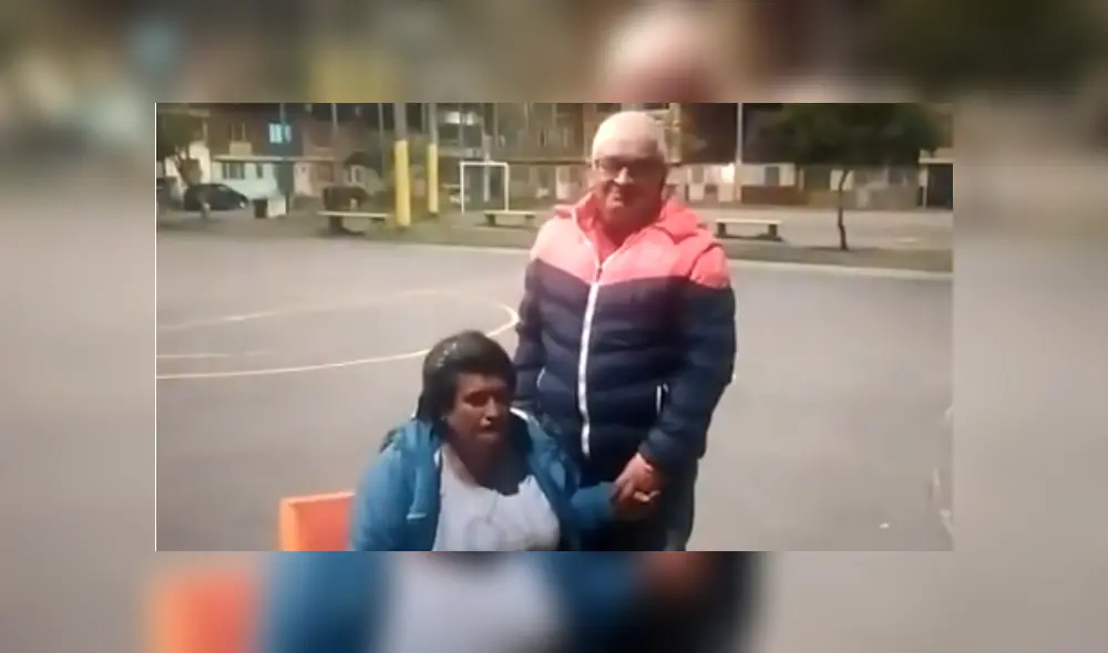Los ancianos no tenían dinero para pagar el alquiler, y en medio de la cuarentena impuesta en Colombia, el arrendatario los echó a la calle. (Foto: captura)