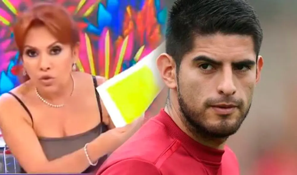 Carlos Zambrano y Magaly Medina