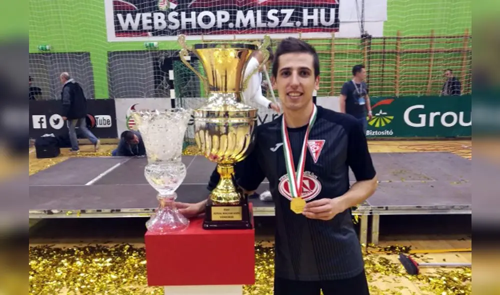 Javi Sánchez, jugador de futsal en España. Foto: Internet.