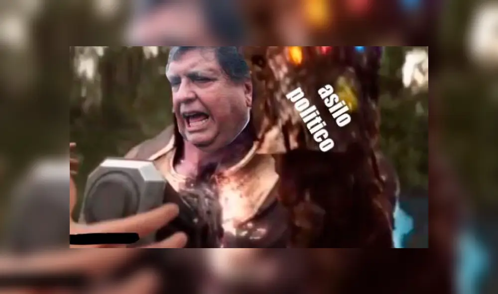 Facebook: Recrean caso Alan García con famosa escena de Avengers Infinity War [FOTOS]