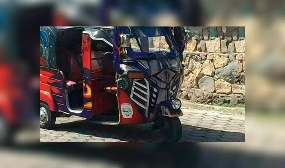 Facebook: convierte una simple mototaxi en un 'Transformer' y todos quieren subir [FOTOS]