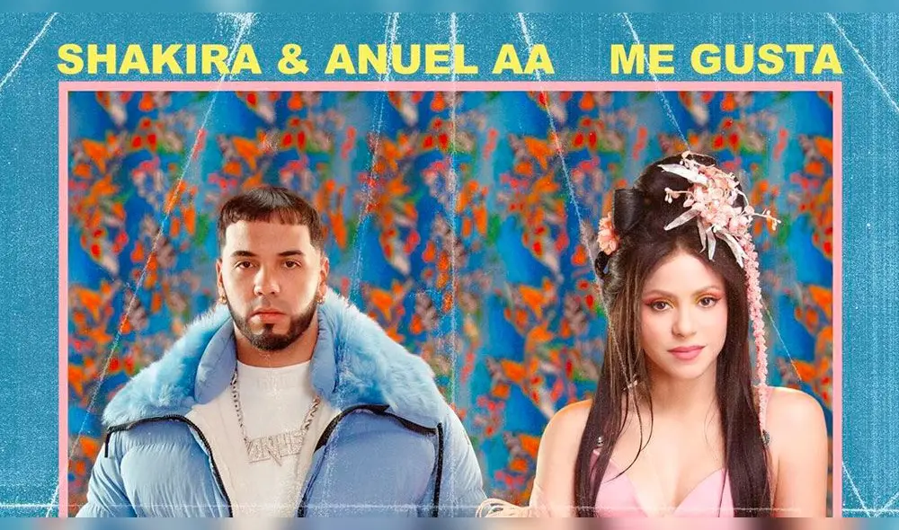 Shakira y Anuel AA lanzan Me gusta Foto: Instagram