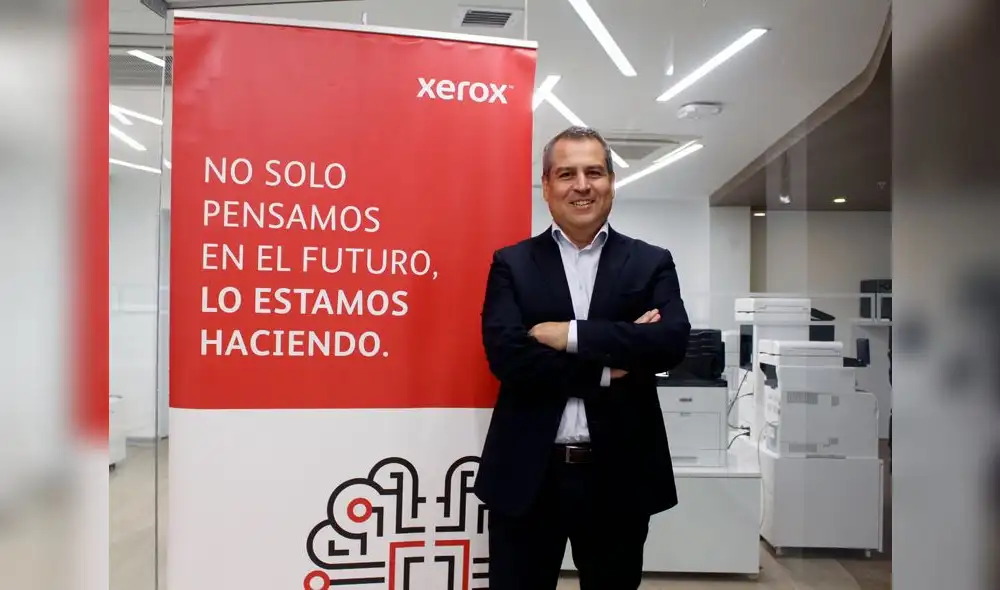 Juan Carlos Estrada, Gerente Comercial de Xerox Services.