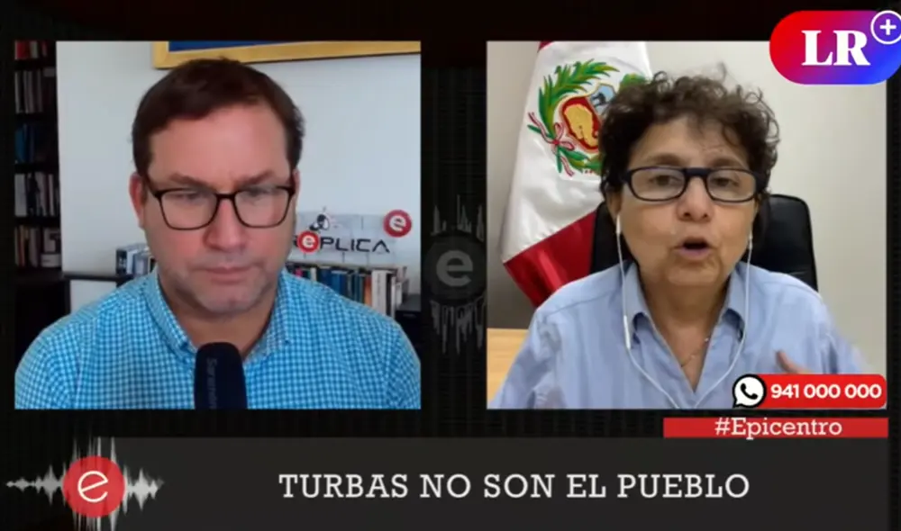 René Gastelumendi con Susel Paredes en Grado 5. Foto: LR+