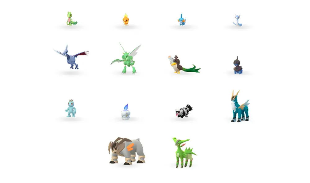 Cobalion, Terrakion y Virizion aparecen como recompensas en la GO Battle League de Pokémon GO a partir del rank 7. Foto: Pokémon GO