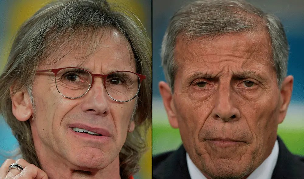 Perú vs. Uruguay juegan HOY EN VIVO y EN DIRECTO ONLINE por los cuartos de final de la Copa América 2019. | Foto: AFP