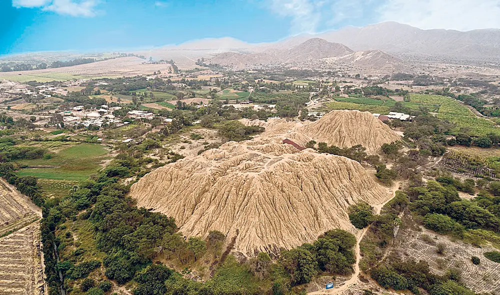 Huaca Rajada. Se podrá visitar la zona arqueológica gratis hasta el 15 de noviembre. Foto: Andina
