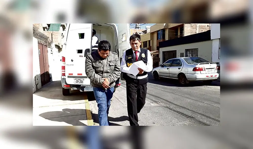 Prisión. Solo pidieron prisión para trabajador Richard Chipana. Prisión. Solo pidieron prisión para trabajador Richard Chipana.