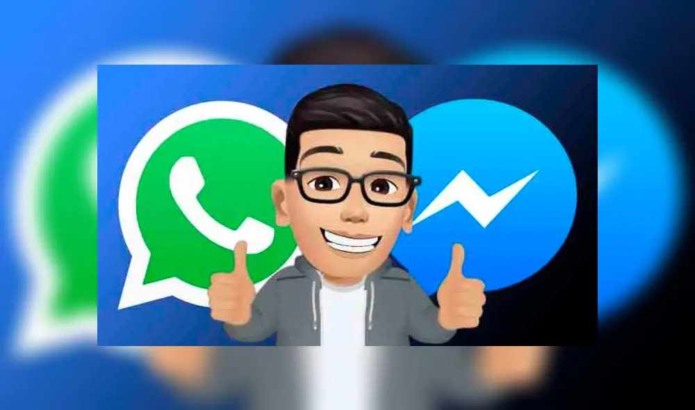 Usa tu avatar de Facebook en WhatsApp. (Fotos: captura LR)