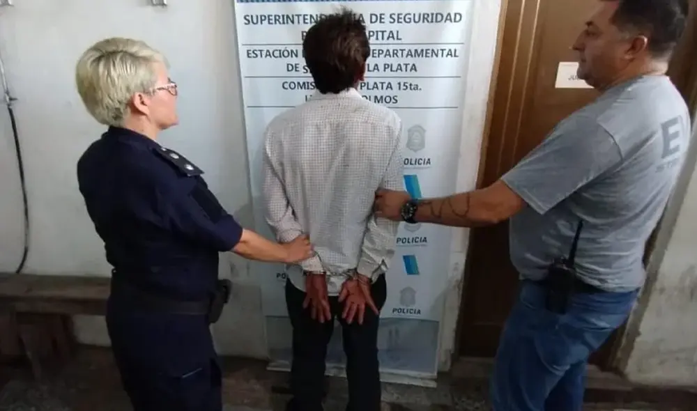 Efectivos policiales detuvieron al hombre que le disparó al novio de su sobrina. Foto: El Día