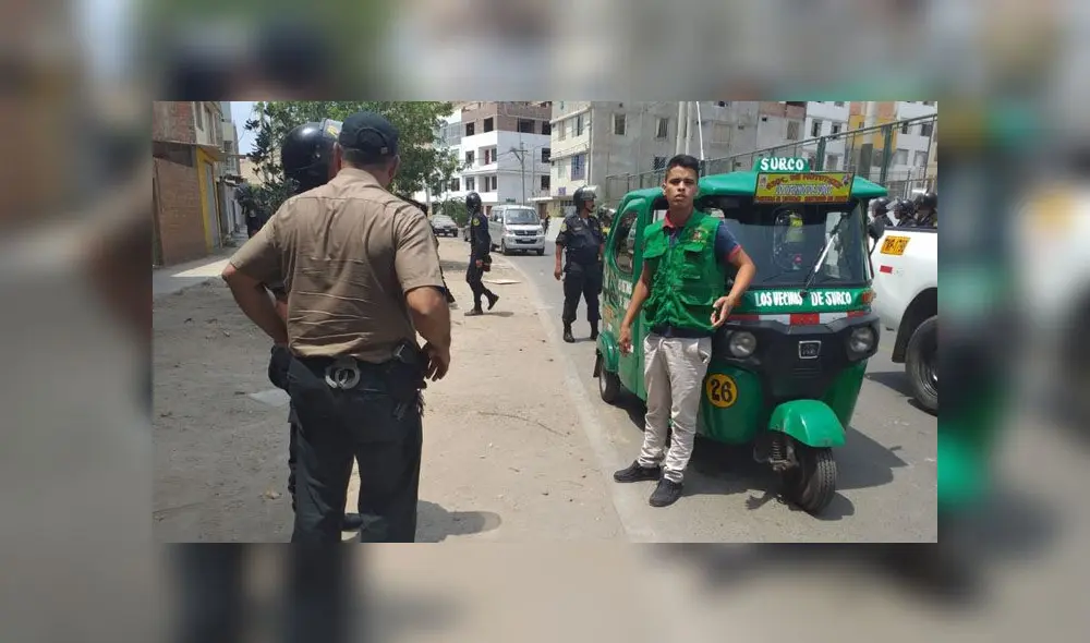 Policías y fiscalizadores solicitaron documentos y el PTP a ciudadanos venezolanos. (Foto: Municipalidad de Surco)