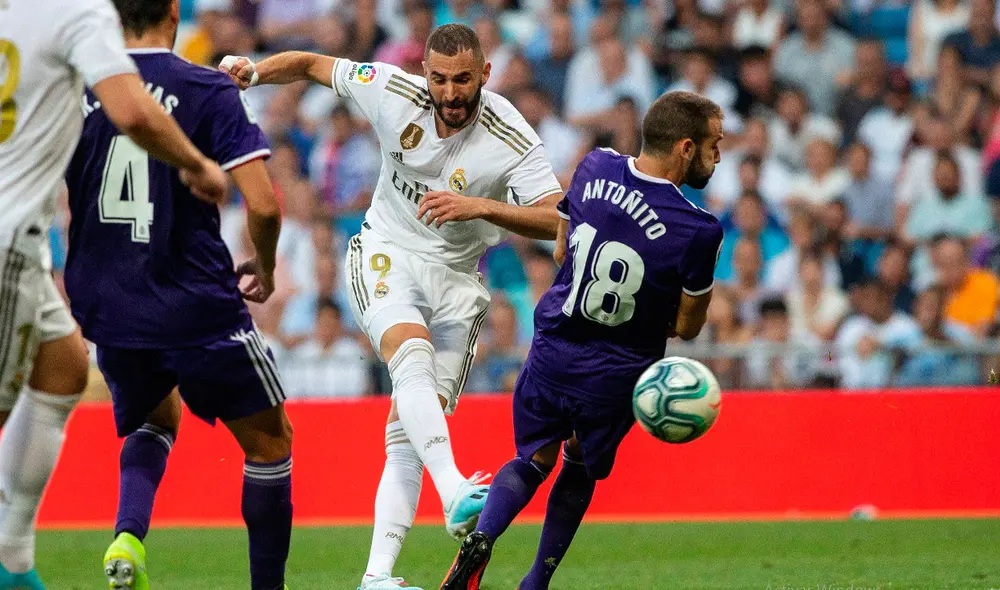 Real Madrid y Valladolid se enfrentan por la jornada 4 de LaLiga Santander 2020-2021. | Foto: AFP Real Madrid y Valladolid se enfrentan por la jornada 4 de LaLiga Santander 2020-2021. | Foto: AFP