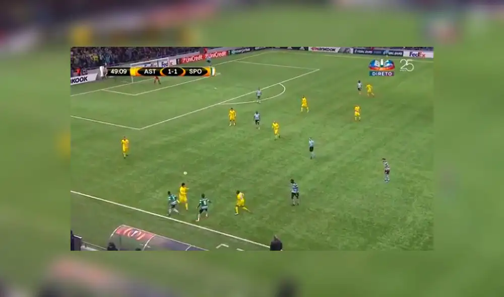 En YouTube se vuelve viral magnífico sombrero de taco de jugador del Sporting de Lisboa [VIDEO]