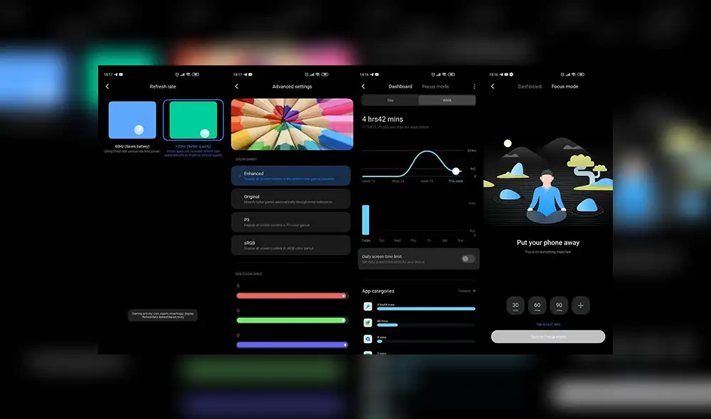 Los cambios que se implementarán en la nueva interfaz de MIUI 12.