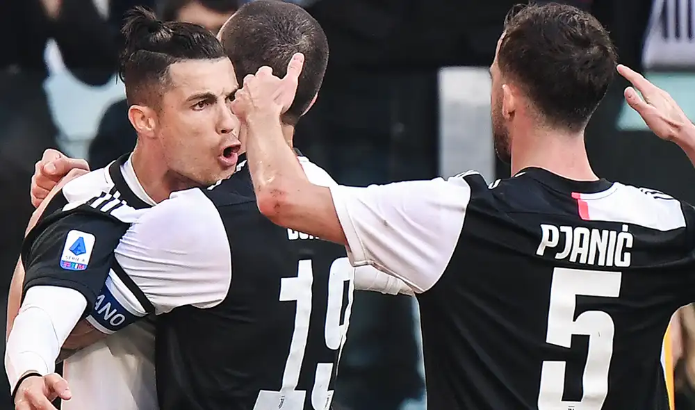 Cristiano Ronaldo marcó desde el punto penal. (Créditos: AFP) Cristiano Ronaldo marcó desde el punto penal. (Créditos: AFP)
