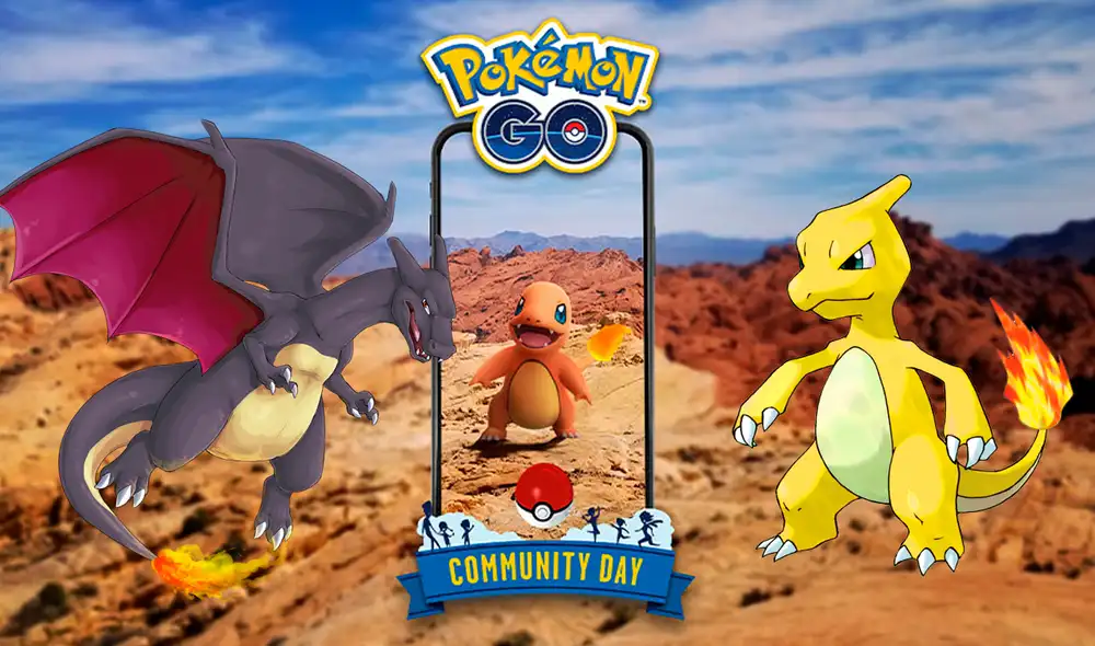 El Community Day de Charmander estará activo durante cinco horas en Pokémon GO. Foto composición La República El Community Day de Charmander estará activo durante cinco horas en Pokémon GO. Foto composición La República