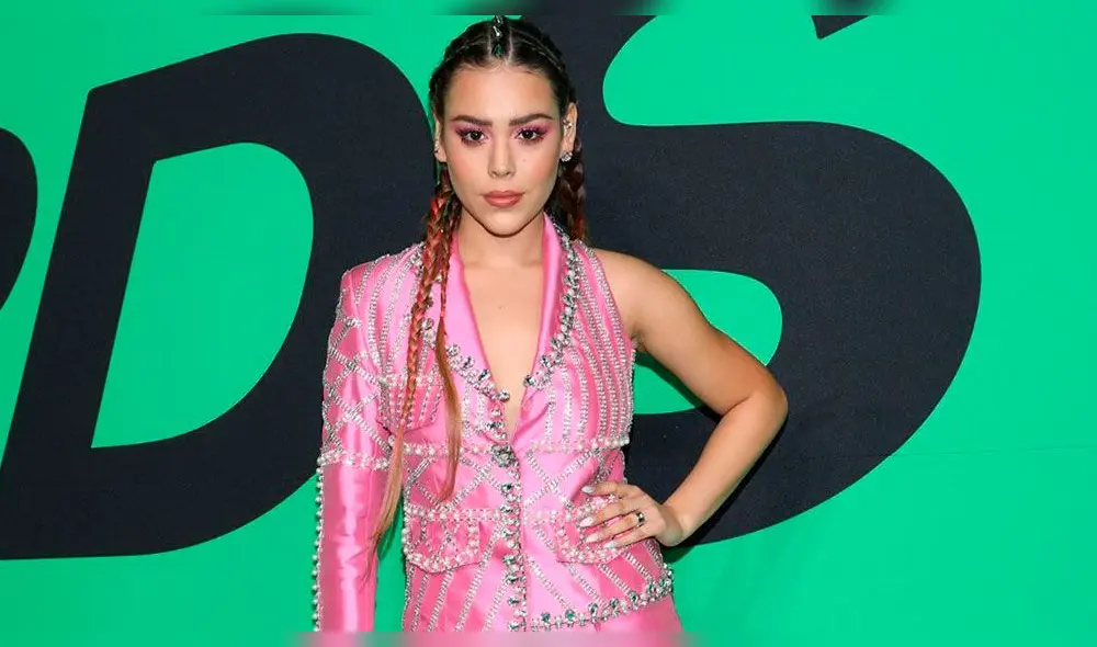 Danna Paola fue una de las mejores vestidas en los Spotify Awards 2020. Foto: Instagram Danna Paola fue una de las mejores vestidas en los Spotify Awards 2020. Foto: Instagram