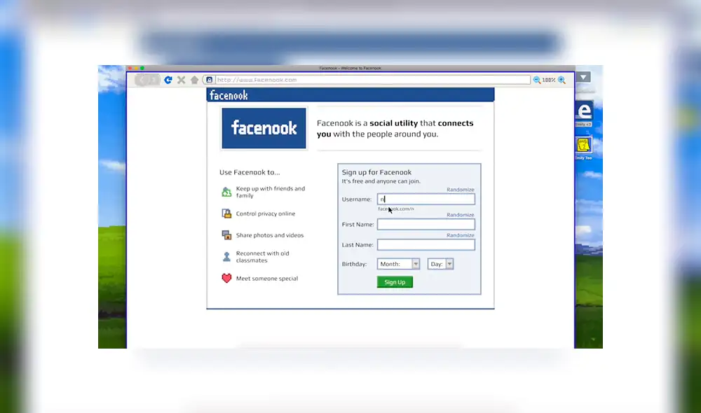 Crea una cuenta de Facebook 2008 gracias a este nuevo videojuego [FOTOS Y VIDEO]
