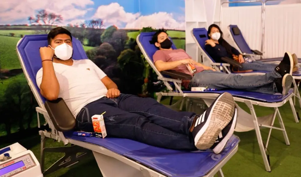 EsSalud logró que más de 4.000 personas donaran sangre durante la pandemia. Foto: EsSalud EsSalud logró que más de 4.000 personas donaran sangre durante la pandemia. Foto: EsSalud
