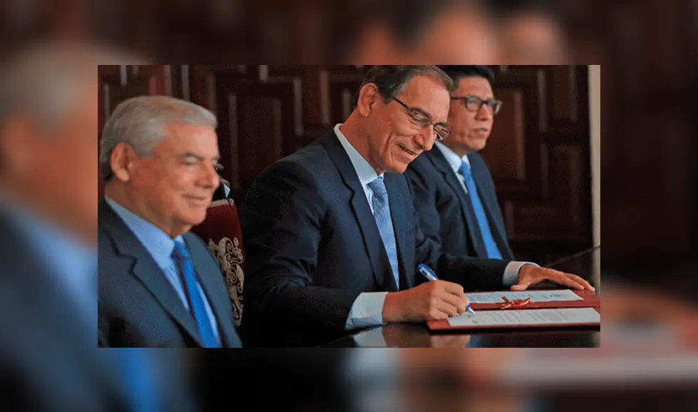 Nombre oficial del año 2019 en Perú: "Año de la lucha contra la corrupción y la impunidad"