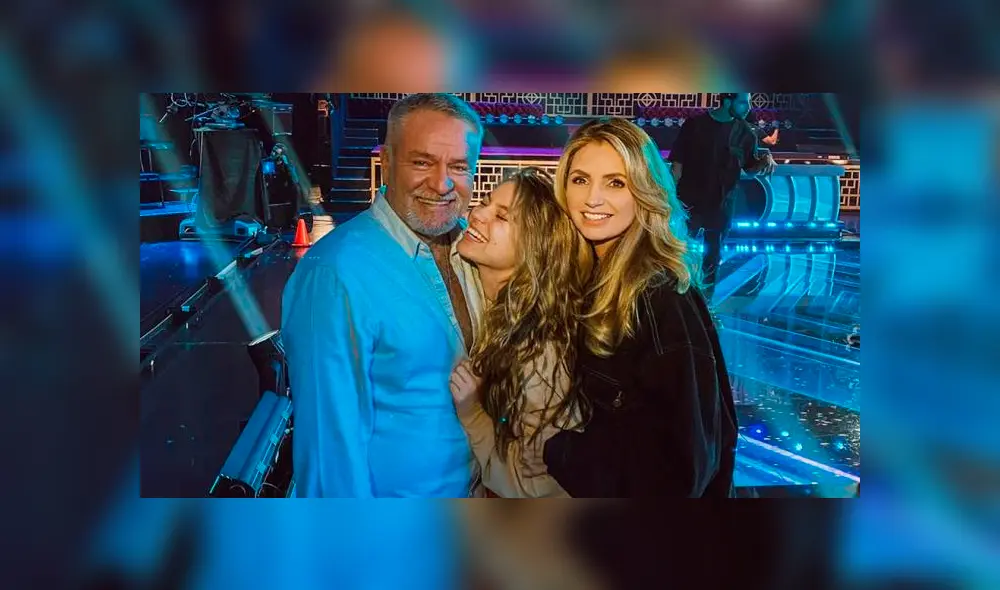 Angélica Rivera y 'El Güero’ Castro acompañaron a su hija Sofía en los ensayos de 'Mira Quien Baila'. (Foto: Instagram)