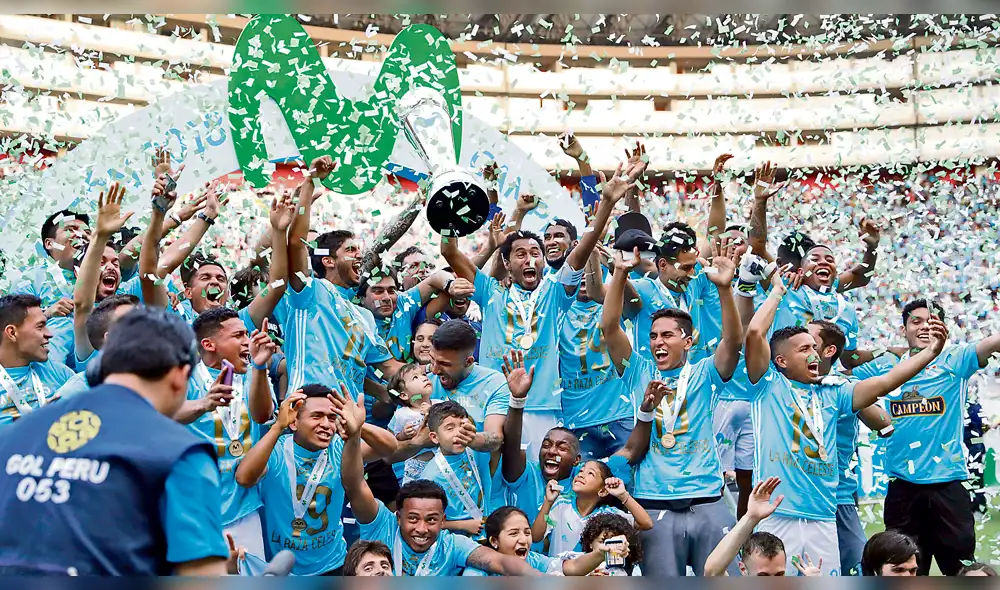 Sporting Cristal: Un título celestial