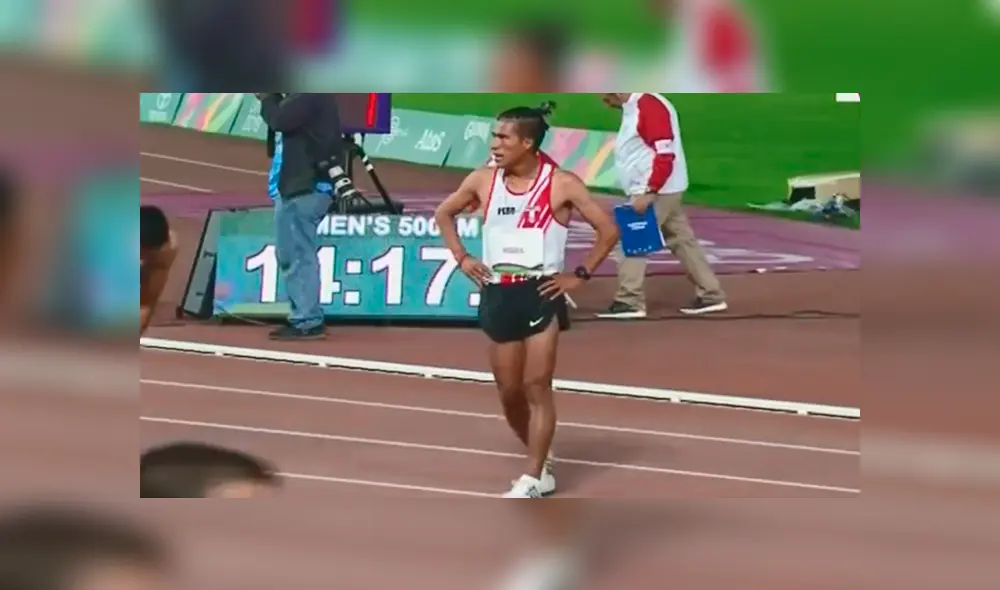 José Luis Rojas se quedó a poco de llegar al podio. Créditos: captura de video. José Luis Rojas se quedó a poco de llegar al podio. Créditos: captura de video.
