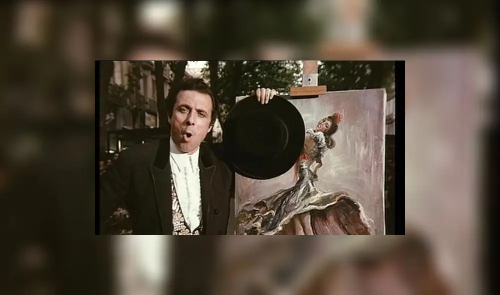 Enrique Castellón Vargas en su rol de actor. Foto: ABC.