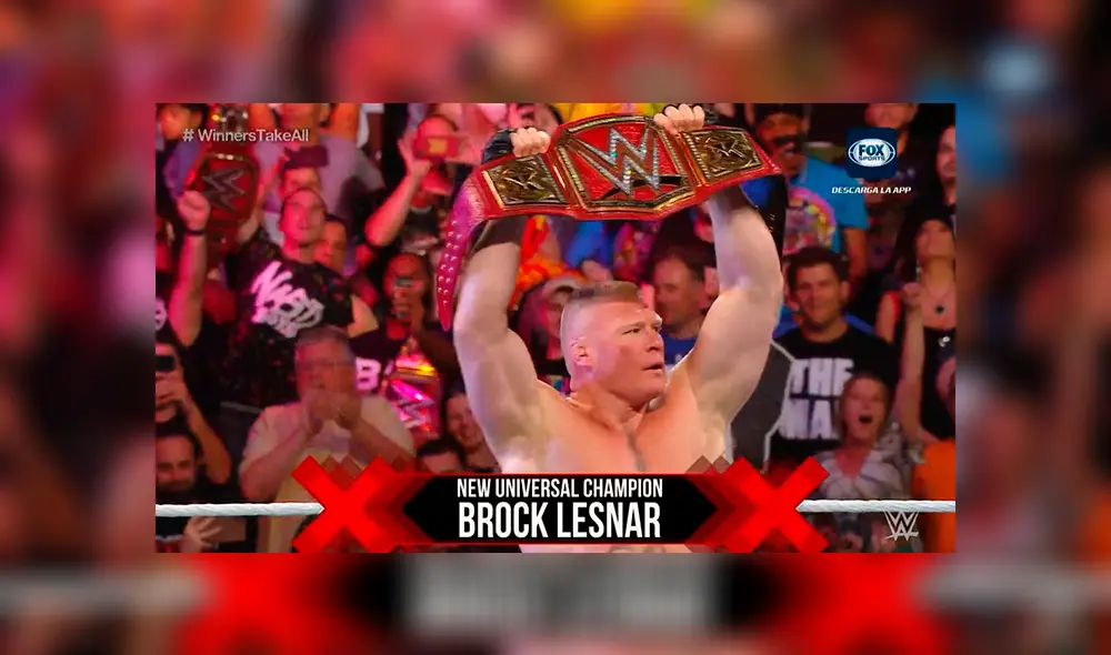 Brock Lesnar vuelve a obtener el título