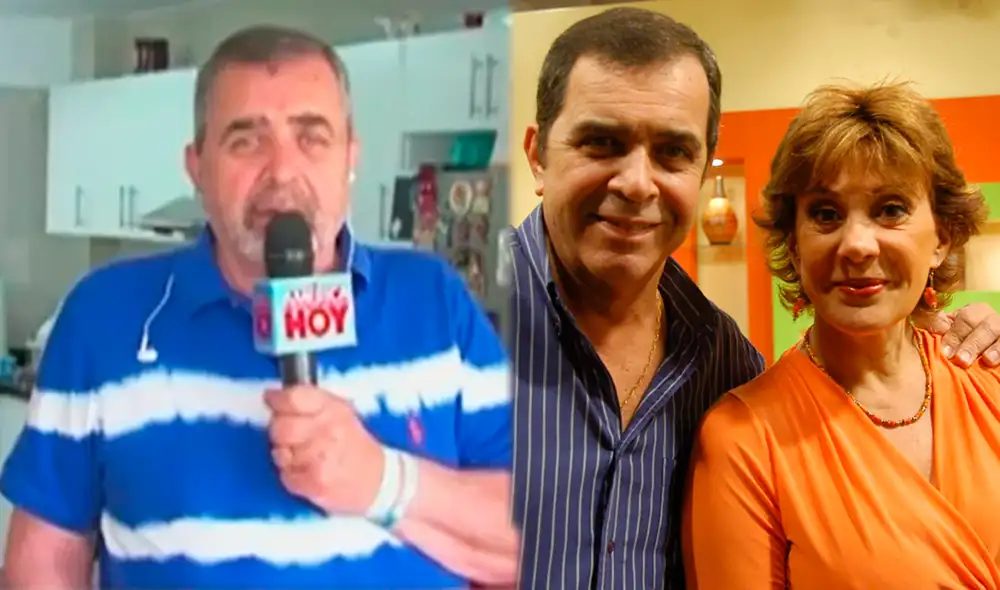 Marcelo Oxenford denuncia robo en su casa con Yvonne Frayssinet. Foto: captura América TV / La República Marcelo Oxenford denuncia robo en su casa con Yvonne Frayssinet. Foto: captura América TV / La República