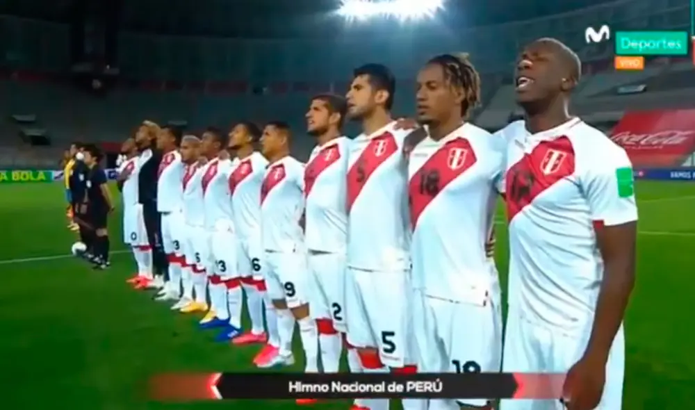 Perú enfrenta a Brasil por la fecha 2 de las Eliminatorias Qatar 2022. Foto: Captura Movistar Deportes. Perú enfrenta a Brasil por la fecha 2 de las Eliminatorias Qatar 2022. Foto: Captura Movistar Deportes.