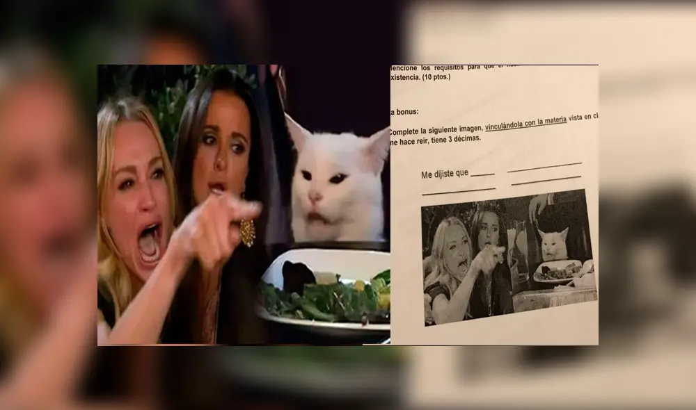 Vía Facebook. El docente aprovechó la popularidad del meme para ayudar a sus alumnos con el puntaje en uno de sus exámenes Vía Facebook. El docente aprovechó la popularidad del meme para ayudar a sus alumnos con el puntaje en uno de sus exámenes