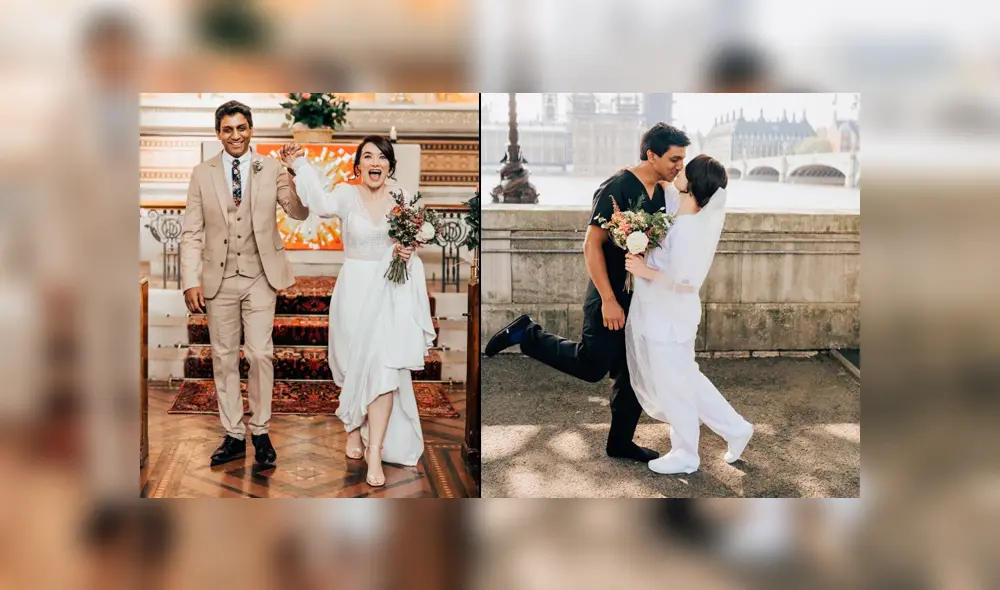 Jann Tipping y Annalan Navaratnam se casaron el 25 de abril y compartieron su felicidad en redes sociales.