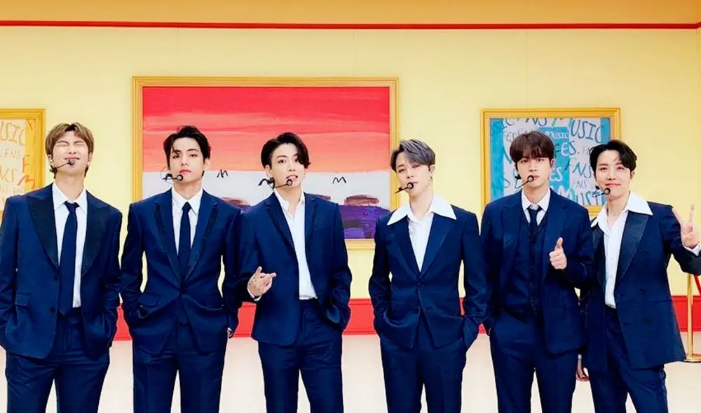 Curiosidades del performance de BTS en 2020 FNS Music Festival. Foto: Big Hit