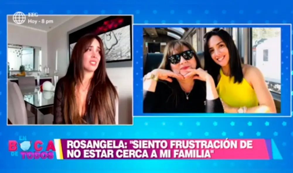 La integrante de Esto es guerra envió un sentido mensaje a su madre, quien no la ve desde el inicio de la cuarentena.