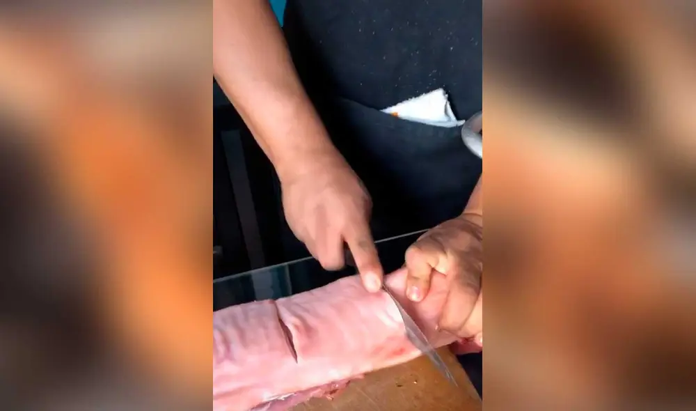 Desliza las imágenes para ver los pasos que deberás seguir para preparar este exquisitos chancho a la ‘caja china’. Foto: Captura de TikTok/ lacuchara_recetas