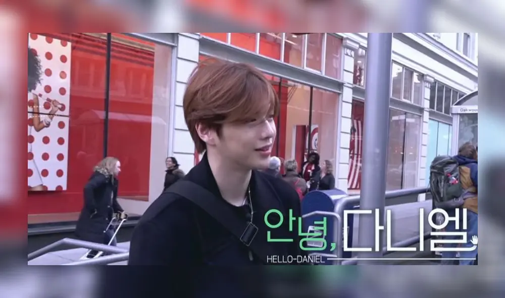 Kang Daniel en un adelanto de su nuevo show. Kang Daniel en un adelanto de su nuevo show.