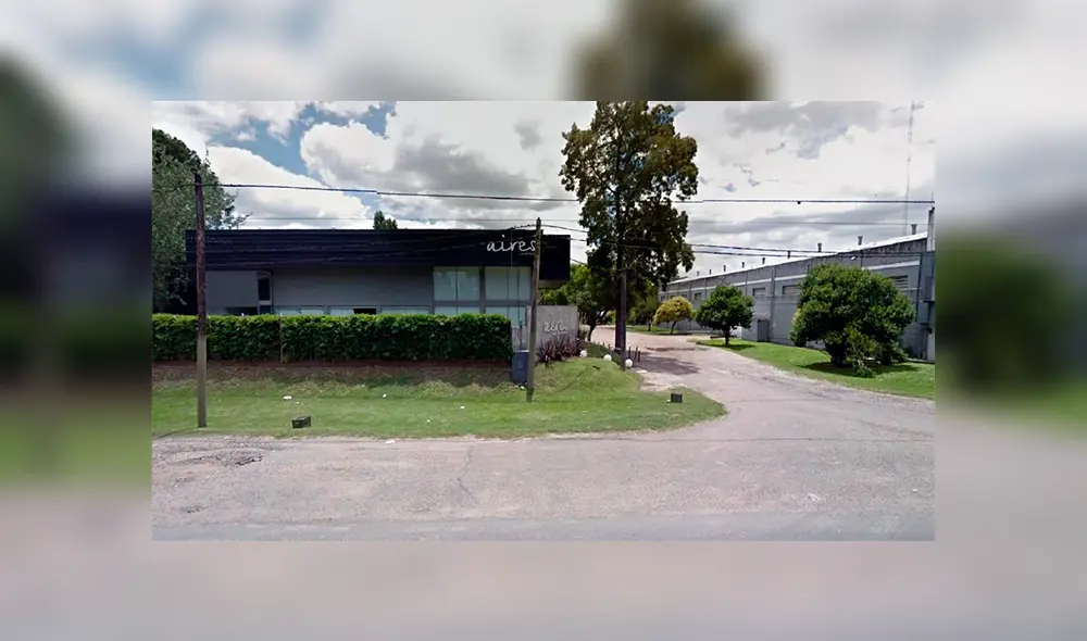 En el salón de eventos Aires, situado en el barrio argentino de Fisherton, la mujer festejó la semana pasada. Foto: Google Maps