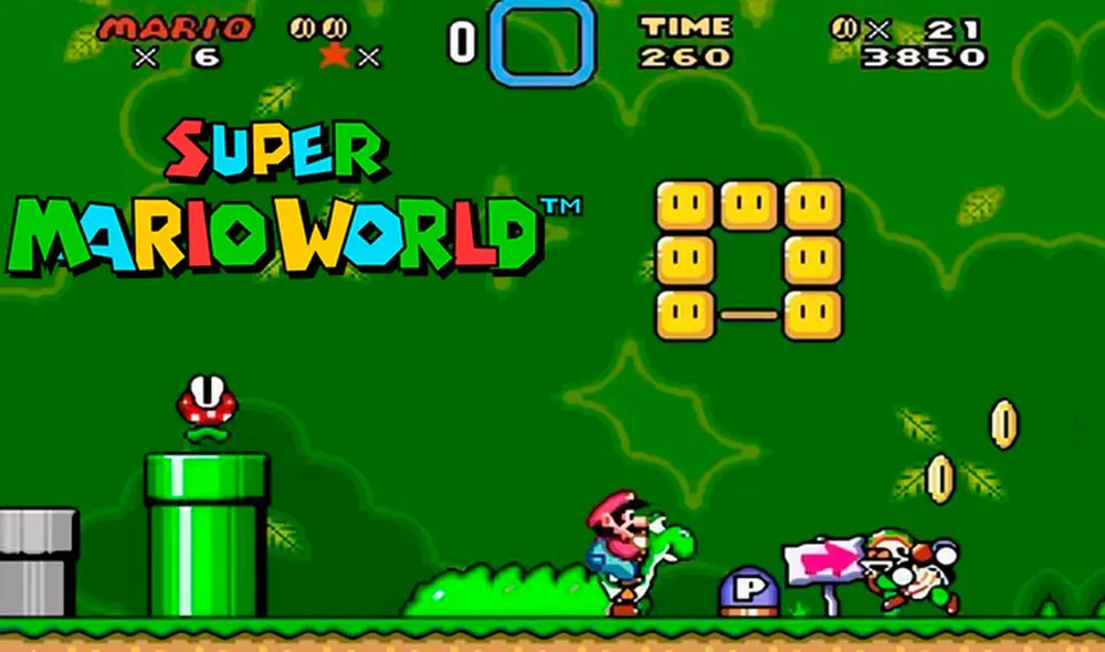 Super Mario World es uno de los juegos más queridos de la SNES. Foto: Nintendo