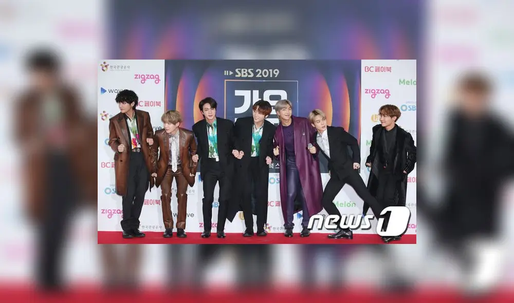 SBS Gayo Daejun 2019: BTS se vistió con trajes de cuero elegantes. SBS Gayo Daejun 2019: BTS se vistió con trajes de cuero elegantes.