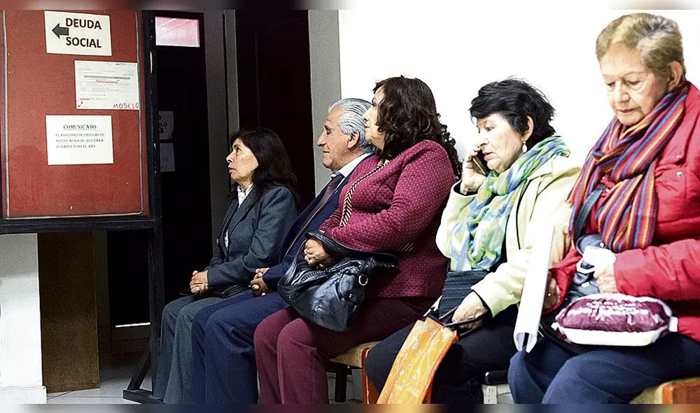 priorización. De acuerdo a las directivas del MEF, hay una serie de requisitos para abonar la deuda social. En Cusco lo olvidaron.