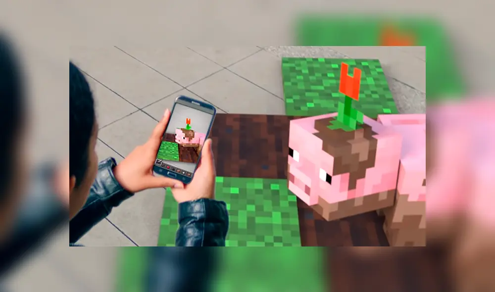 Minecraft y Minecraft Earth estarán sincronizados a través de la creación de personajes.