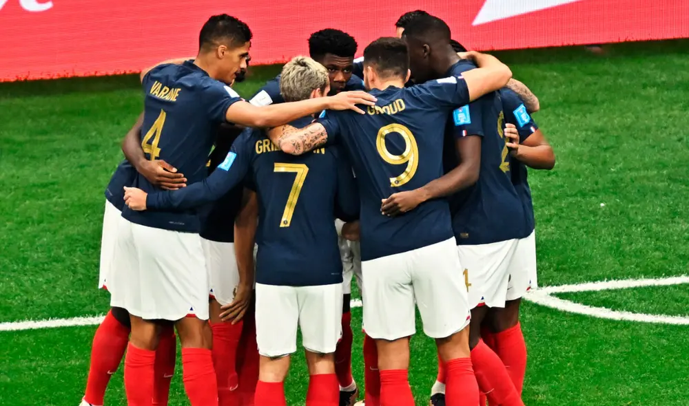 La selección francesa consiguió su pase a la gran final del Mundial Qatar 2022. Foto: EFE La selección francesa consiguió su pase a la gran final del Mundial Qatar 2022. Foto: EFE