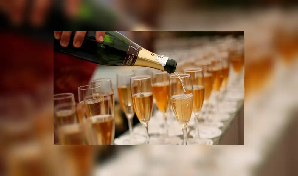 Champagne. Foto: AFP