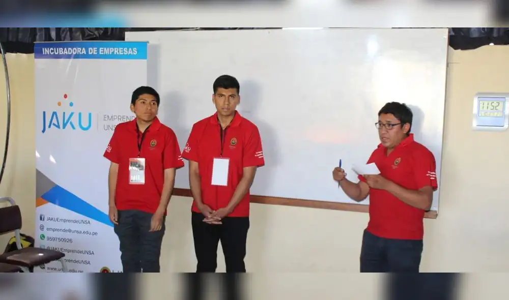 Arequipa: Estudiantes de la Unsa ganaron concurso de emprendimiento