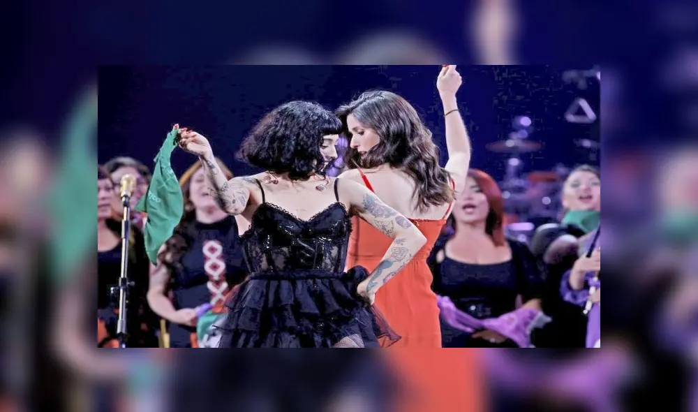 Mon Laferte llenó de feminismo Viña del Mar: ''Nos tomamos la Quinta las mujeres'' [VIDEO]